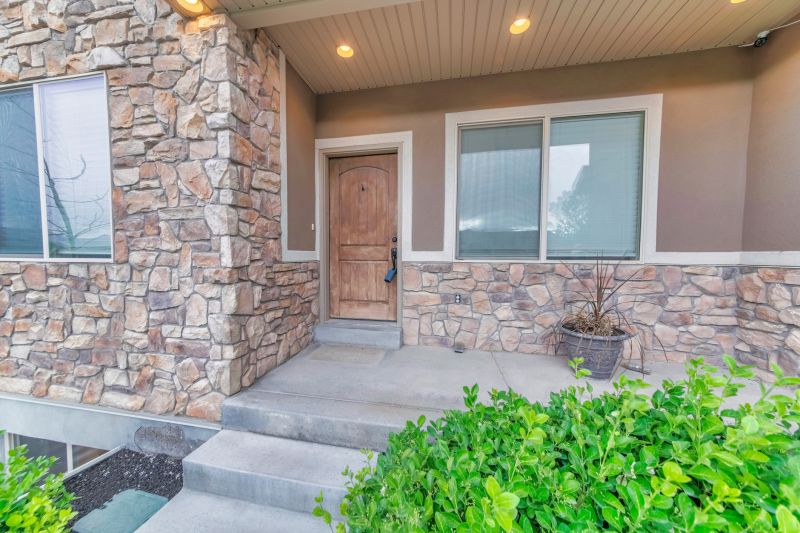 Brick Front Entrance Repair