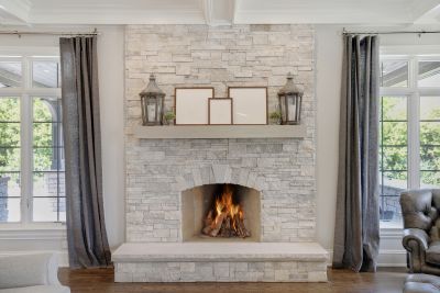 Stone Fireplace Design