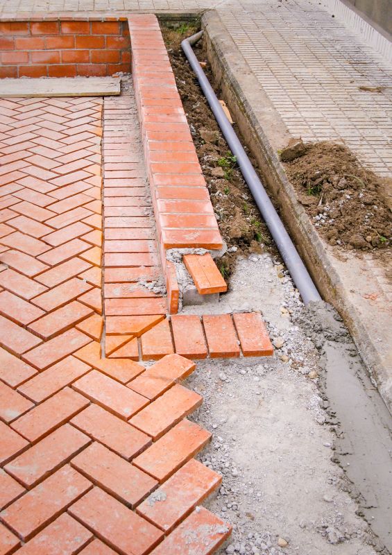 Sidewalk Brick Repair